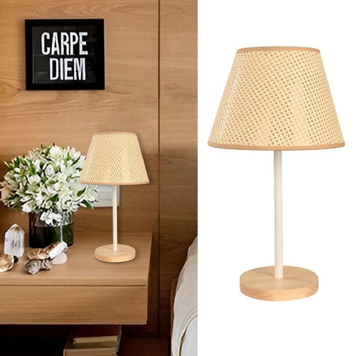 Lampara Mesa Velador Oran Boho 44 cm