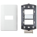 Interruptor simple 9/12 16 A Genesis Blanco