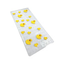 Piso de Ducha Antideslizante Patos 78x36 cm PVC Multicolor