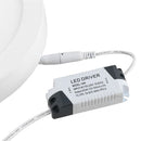 Panel sobrepuesto circular LED 18 W