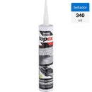 Sellador Topex 340 Gr Gris Adhesivo Elastico P/Construccion