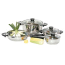Bateria de cocina 7 Piezas Acero inoxidable Plateado