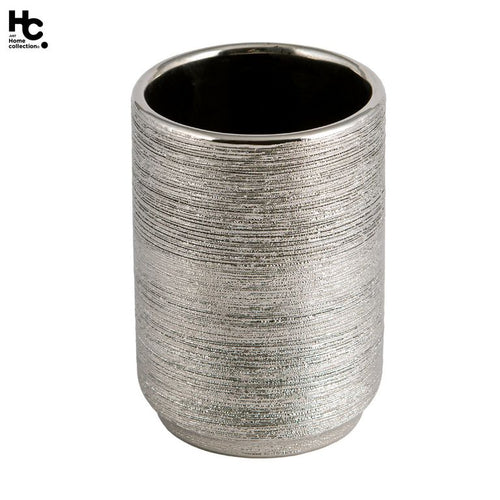 Vaso Striation Plata