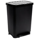 Papelero 25 Litros Plastico Negro