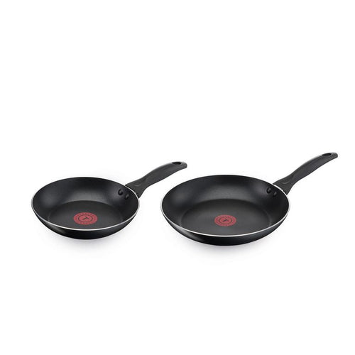 Set 2 Sartenes Easy Cook 26 cm Aluminio Negro