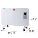 Estufa Electrica Con Wifi 1000 W Conveccion Ut Mc- 10 Wifi Blanco