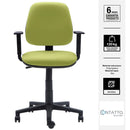 Silla Pc Brazos Verde