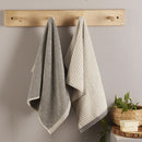 Set De Toallas Visita 500 Gr Algodon 40X70 Cm Gris