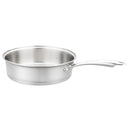 Sarten 24 cm Acero inoxidable Plateado..