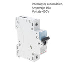 Interruptor automatico 10 A curva C 6KA