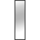 Espejo Decorativo Forma Rectangular 30X120 Cm Negro
