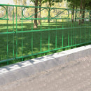 Cerco Garden De Alambre Metal 0.72X0.65 Metros Verde