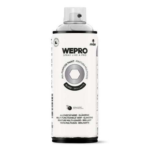 Pintura En Spray 0.4 L Brillante Plata