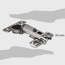 Bisagra Recta 26mm 2 unidades