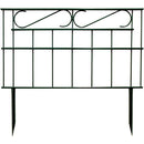 Cerco Garden De Alambre Metal 0.72X0.65 Metros Verde