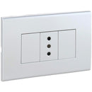 Tomacorriente Simple 10 A Blanco.