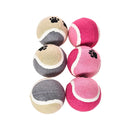 Set 6 pelotas tenis para perro