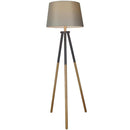 Lampara de Pie tripode Shelbys Gris 50x161 cm