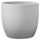 Macetero Basel de Ceramica 24x23 cm Gris