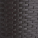 Macetero Redondo De Plastico 33X30 Cm Marron