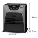 Estufa Parafina Lc-34W Dgm Gris Metalico