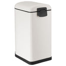 Papelero 10 Litros Metal Blanco Mate