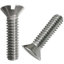 Perno cabeza plana acero inoxidable unc 1/4 x 1 2 unid
