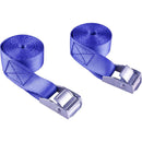 Set de cintas para tiro 300 kg 2 m 2 unidades azul