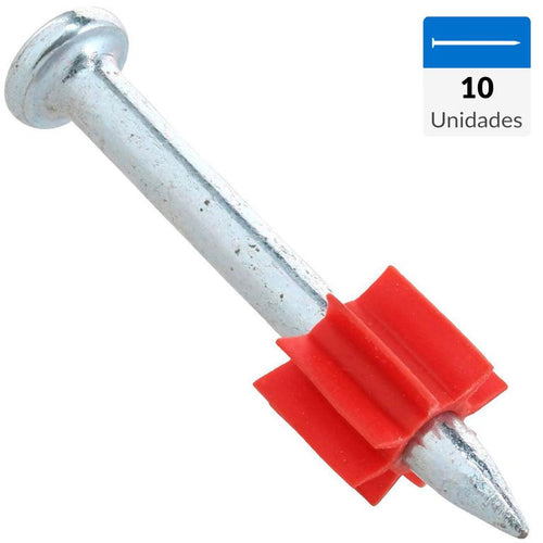 Clavo Disparo Sdm 3,7 X 38 Mm 10 Unidades