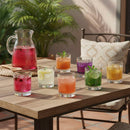 Set 6 Vasos Bajo de Vidrio 296 ml Transparente