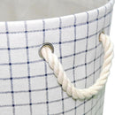 Canasto Para Ropa Checker 35X40X35 Cm 38 L Blanco