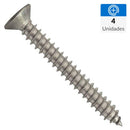 Tornillo Roscalata Metal 1/2 4.1 mm 4 unidad(es)...