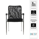 Pack 5 Sillas Visita Strong Negro