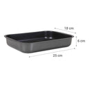 Bandeja Horno Fantuzzi Antiadherente Rectangular 25X18 Cm