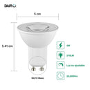 Pack 3 Ampolletas Led 4 W Gu10 370 Lm Luz Fria