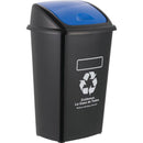 Basurero 30 Litros Plastico Negro