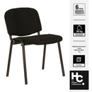 Silla Visita 78X61X44 Cm Negro