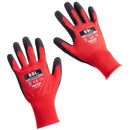 Guante Multiuso Liviano Xl Rojo/Negro