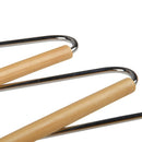Colgador para ahorro de espacio madera natural