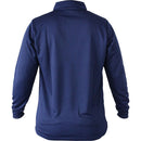 Polera cool dry manga larga azul talla m