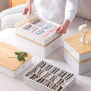 Organizador 22x12x30 cm 7.9 l Blanco, natural