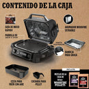 Parrilla con Ahumador Electrica 2400 W Negro OG701EU