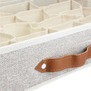 Caja Organizadora 35X27X9 Cm Beige