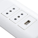 Enchufe 10A + Usb Genesis Bco