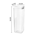 Contenedor Hermetico Cuadrado Plastico 1.8 l