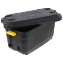 Caja Con Asa 40X42X77 Cm 75 L Negro Y Amarillo