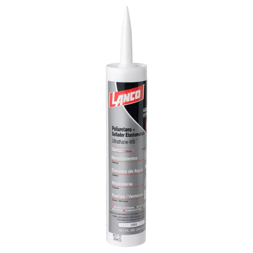 Sellador Uretano Lanco Gris 300 Ml Elastico Pintable Interio