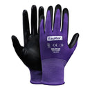 Guante Trabajo De Nitrilo Xs Morado