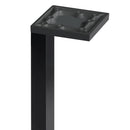 Pata aluminio 40x300mm negra