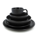 Juego De Vajilla 30 Piezas Ceramica Delos Negro